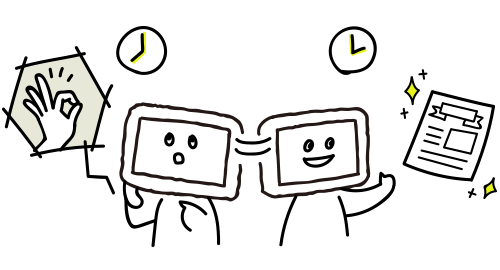 更新のご依頼から通常1～2日内でスピーディーに対応します。