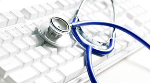 医療とITイメージ